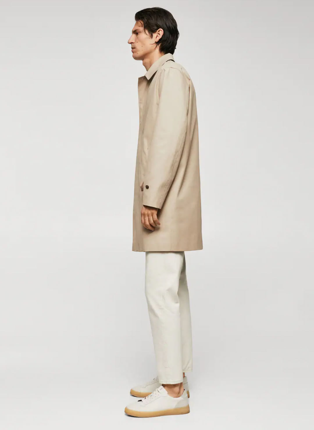 Water - repellent cotton trench coat — изображение 4