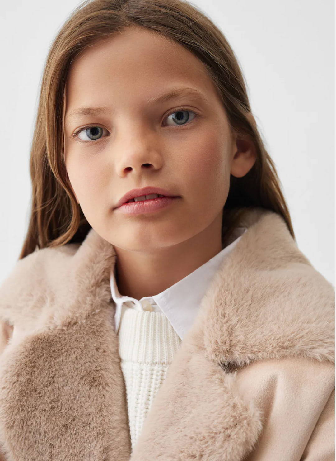 Foux shearling - lined coat — изображение 4
