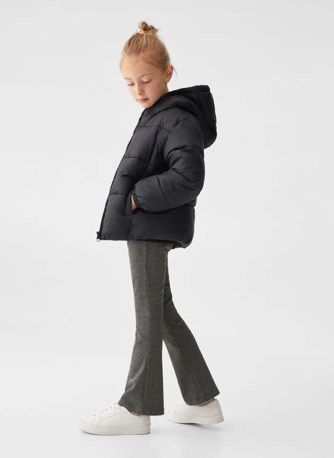 Hood quited coat — изображение 2