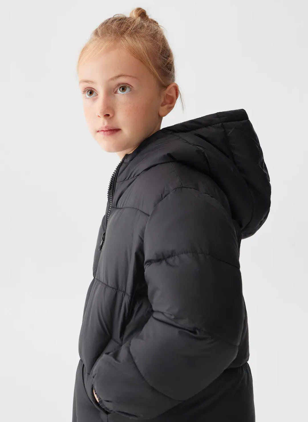 Hood quited coat — изображение 3