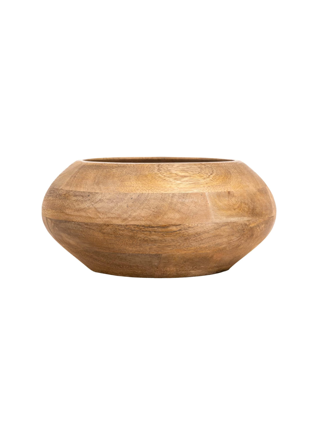 Bloomingville Modern Round Wood, Natural Finish Bowl — изображение 3