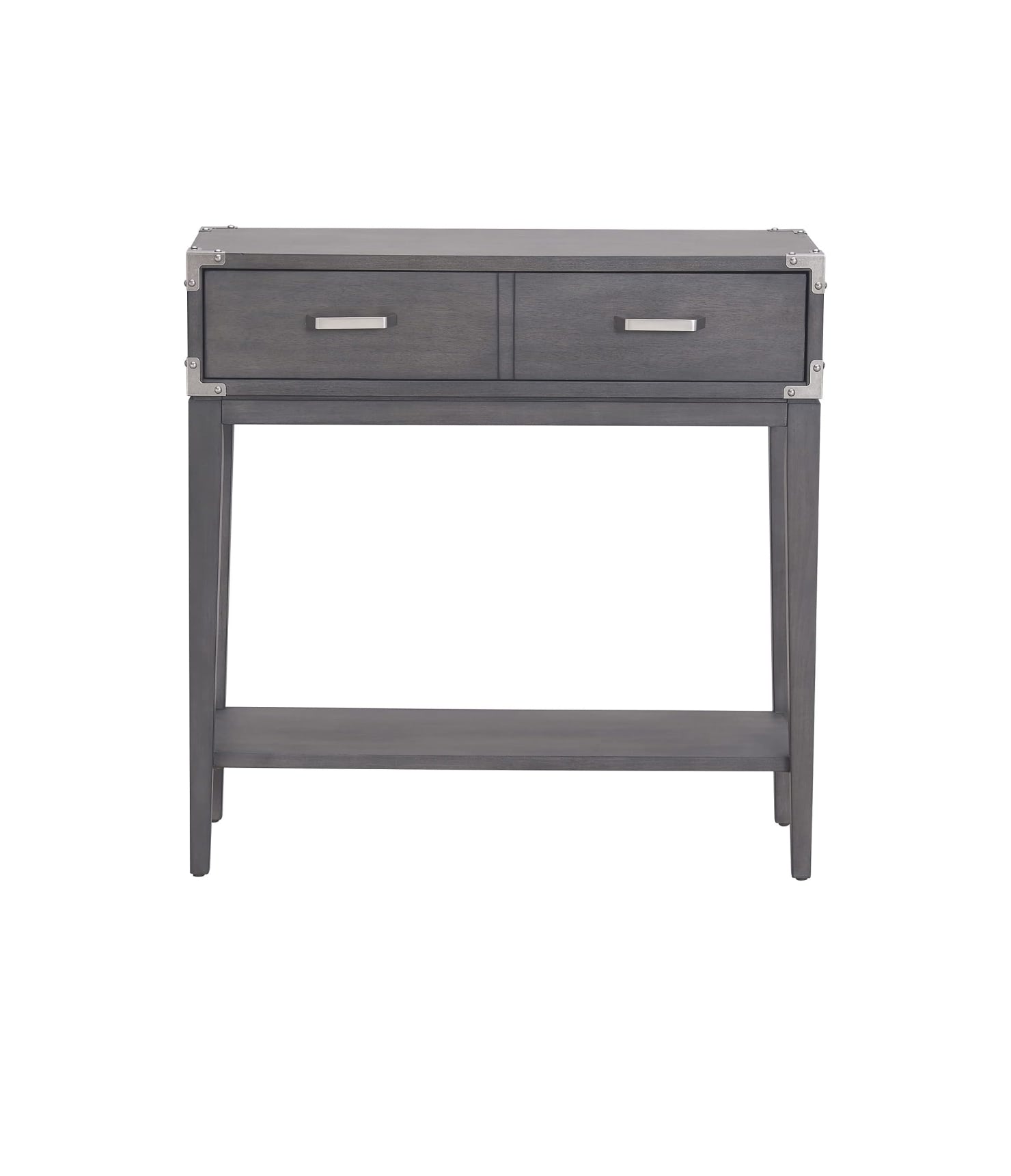 Leick Home Beckett Industrial Console Table, Gray — изображение 4